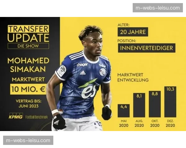 斯特拉斯堡后卫西马坎伤停四周，球队防守体系面临重组